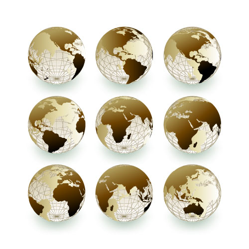 Vector Globe Collection