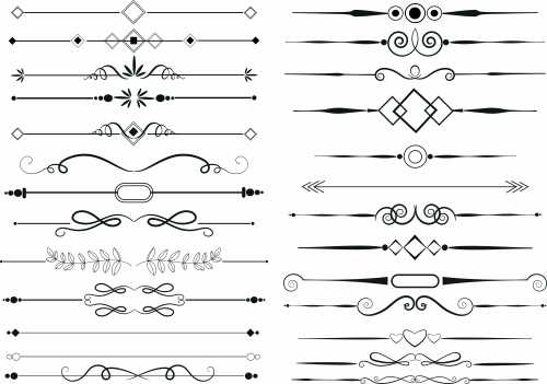 Arrow Decorative Elements CDR and EPS Download